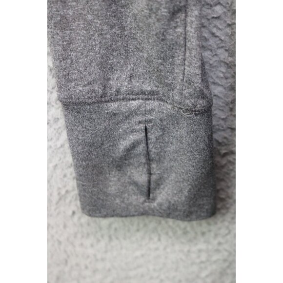 Cuddl Duds Flex Comfort Hooded Open Front Cardigan-S/M-Thumbholes-Soft-Pockets - Picture 5 of 11